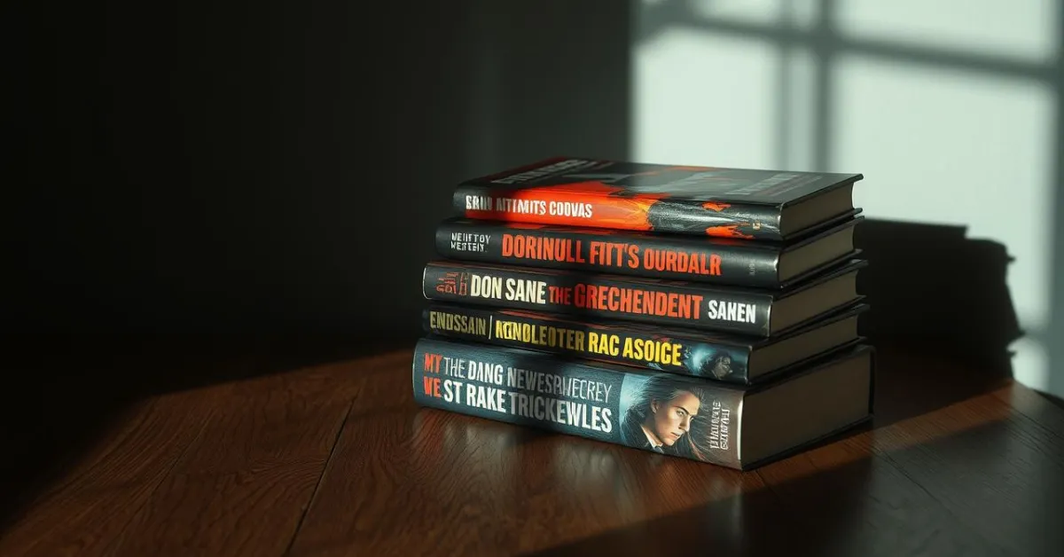 Suspense, Thriller, Mystery  books top 10