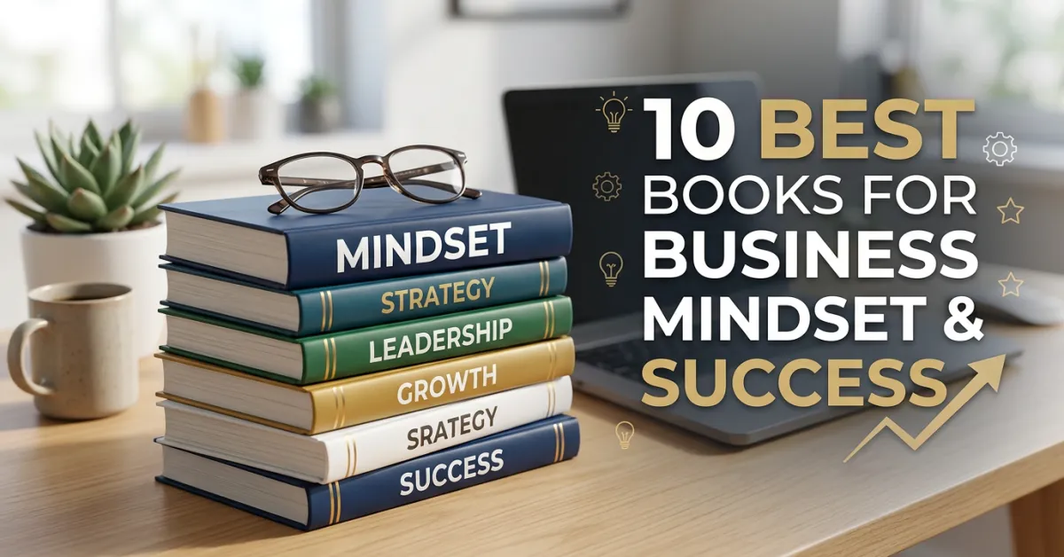 10 Best Books for Business Mindset & Success