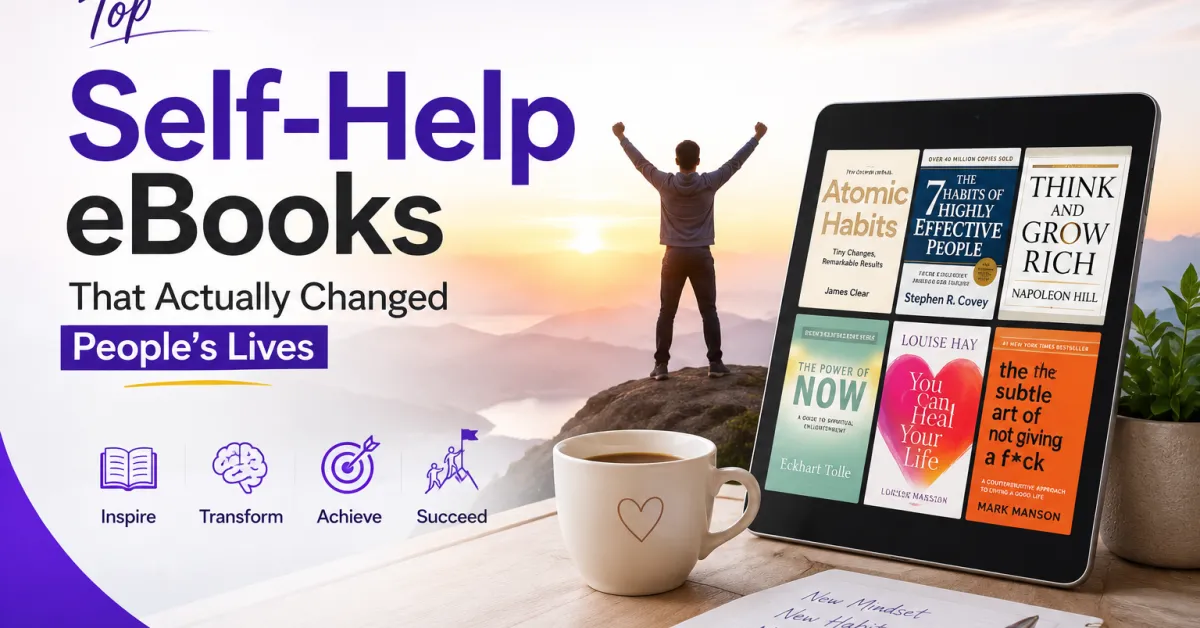 Top Self-Help eBooks That Actually Changed People's Lives