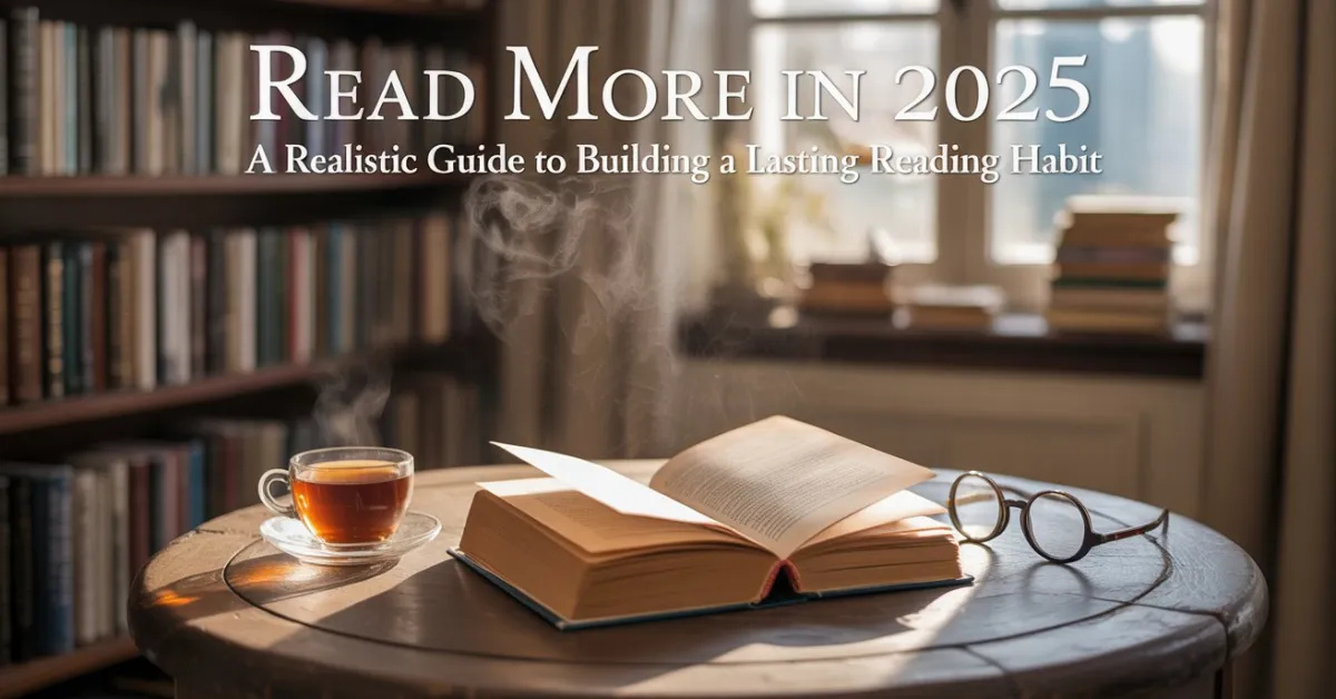 Read More in 2025: A Realistic Guide to Building a Lasting Reading Habit