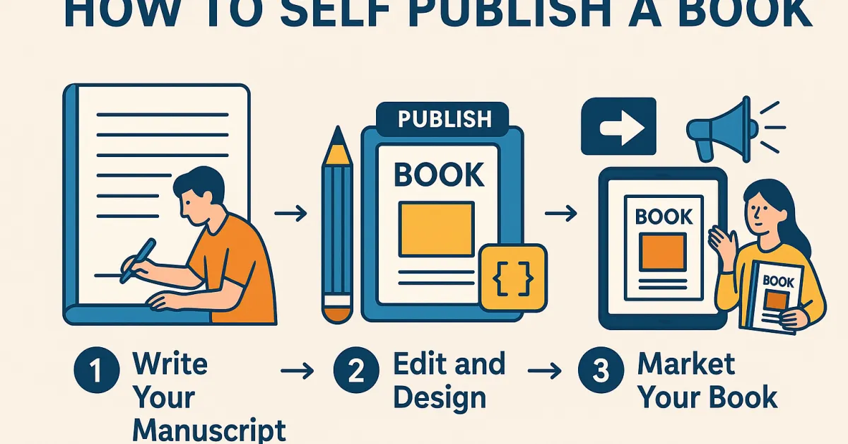 How to Self Publish a Book Successfully in 2025 (Step-by-Step Guide)