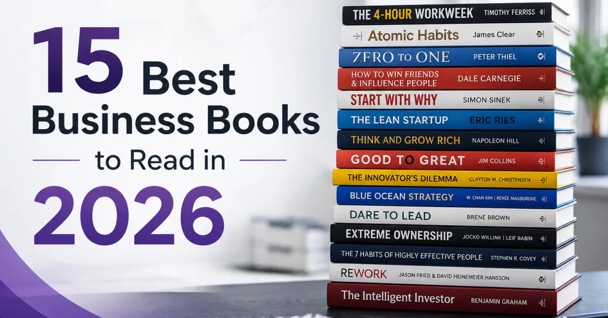 15 Best Business Books to Read in 2026